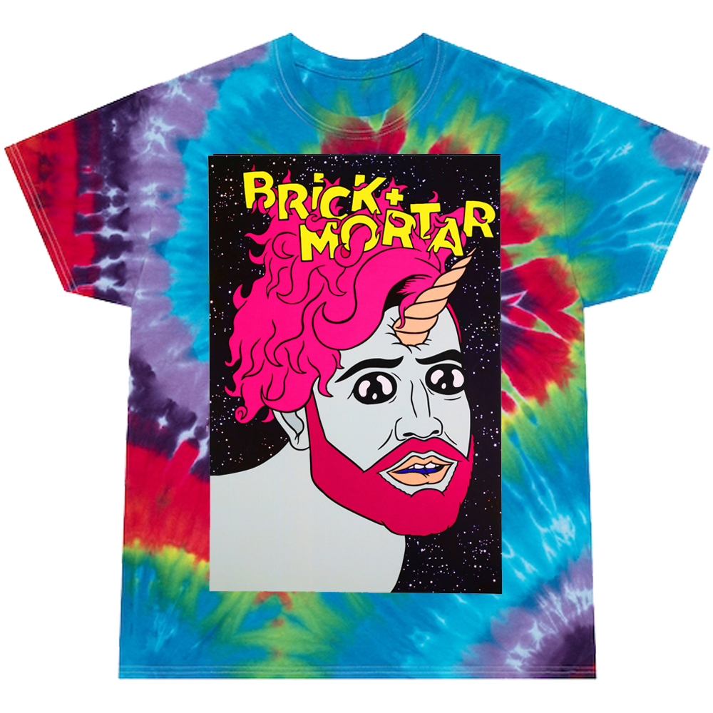 Brick + Mortar Johnicorn Tie Dye Tee