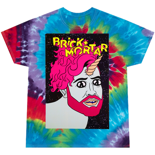 Brick + Mortar Johnicorn Tie Dye Tee