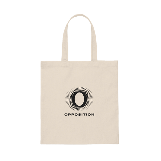 OPPOSITION CANVAS TOTE BAG