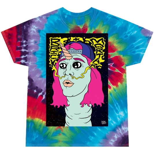 Brick + Mortar Brandicorn Tie-Dye Tee